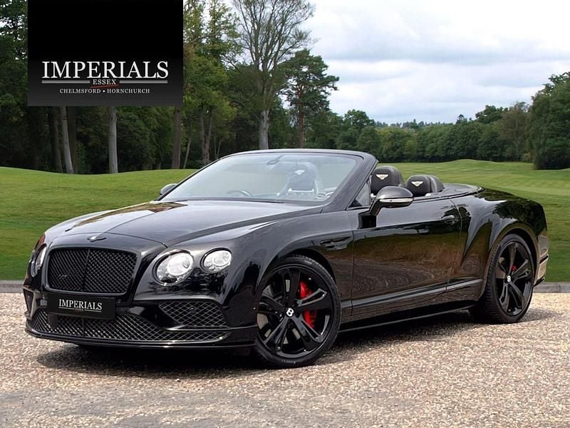 Black Used 2017 Bentley Continental GT Convertible Cabriolet | £52,948 - Image 1/4