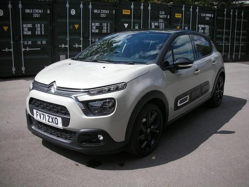 Beige Used 2022 Citroën C3 Shine Hatchback | £6,995 (Fair price) - Image 1/4