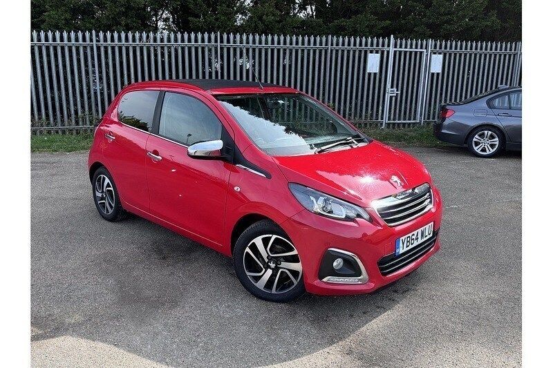 Red Used 2015 Peugeot 108 Allure Hatchback | £5,151 (Fair price) - Image 1/4