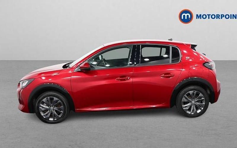 Used Peugeot e-208 Allure 100 kW (136 HP) 2021 Red Hatchback