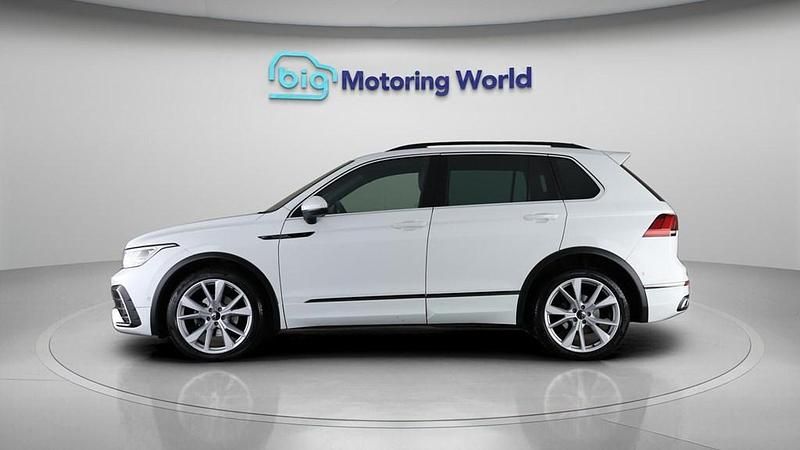 Used VW Tiguan R-line 150 HP (110 kW) 2021 White SUV