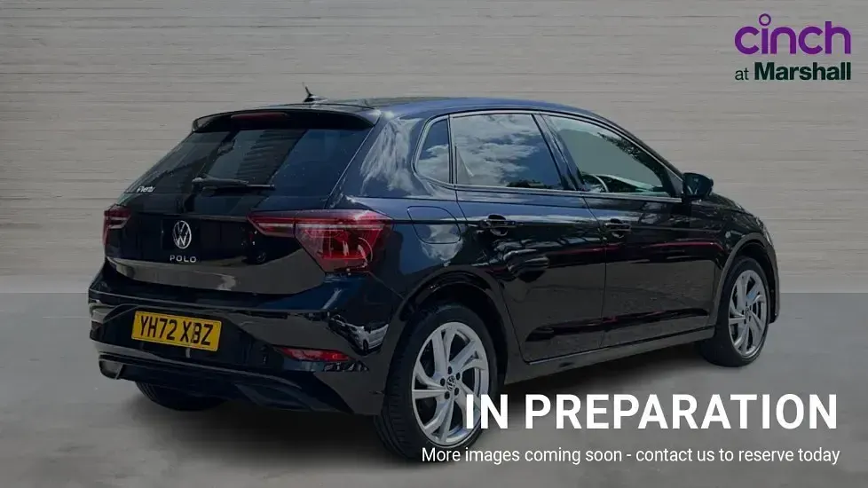 Used VW Polo Style 95 HP (69 kW) 2022 Black Hatchback