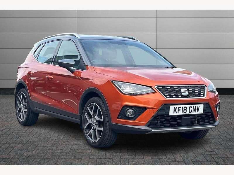 Orange Used 2018 Seat Arona XCELLENCE Lux SUV | £12,290 (Fair price) - Image 1/4