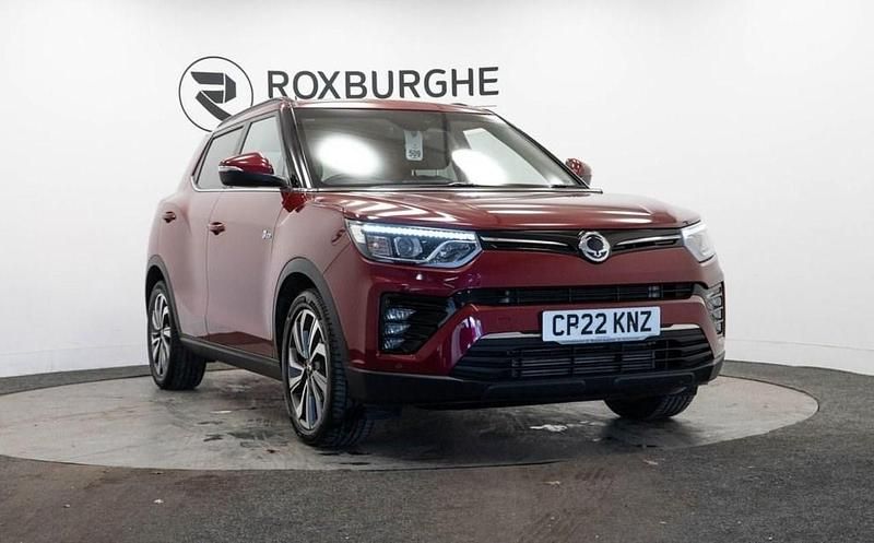 Red Used 2022 Ssangyong (KGM) Tivoli SUV | £10,995 (Good price) - Image 1/4