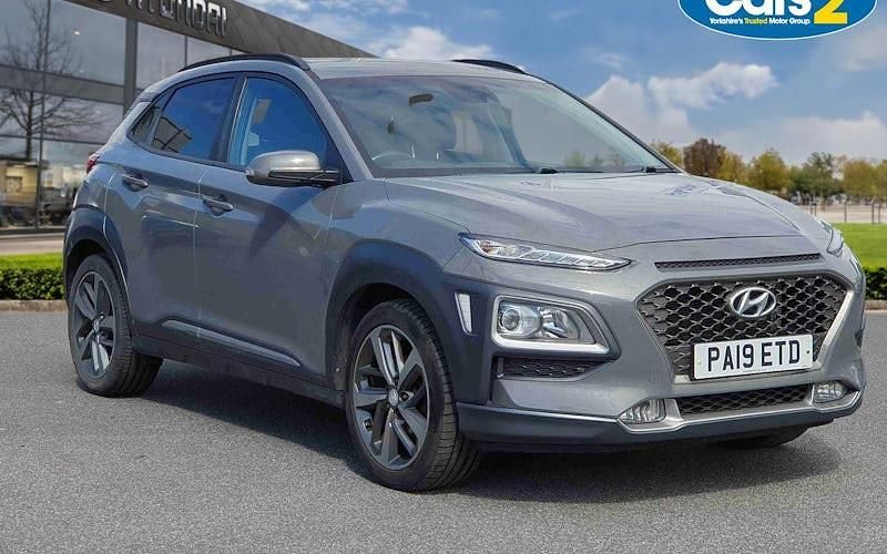 Used Hyundai Kona Premium 120 HP (88 kW) 2019 Grey SUV