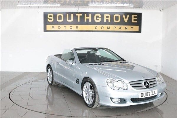 Silver Used 2007 Mercedes SL350 Cabriolet | £9,689 (Fair price) - Image 1/1