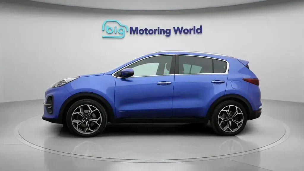 Used Kia Sportage GT-Line S 134 HP (98 kW) 2021 Blue SUV
