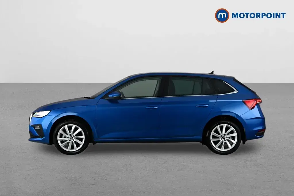 Used Skoda Scala SE L 116 HP (85 kW) 2025 Blue Hatchback