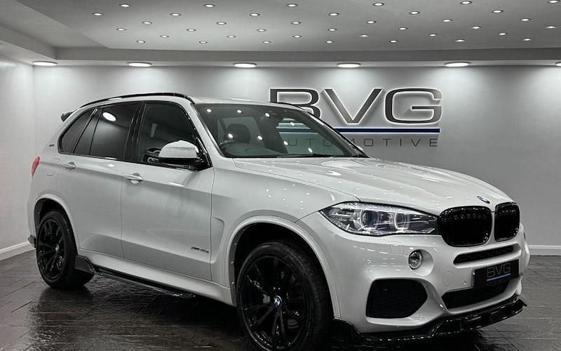 White Used 2018 BMW X5 M Sport SUV | £22,494 (Fair price) - Image 1/2