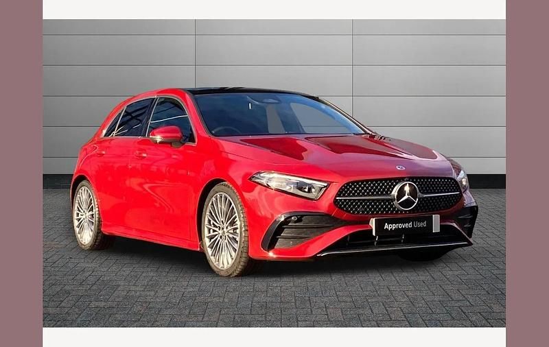 Red Used 2024 Mercedes A180 AMG Line Premium Plus Hatchback | £26,044 (A bit pricey) - Image 1/3