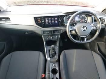Used VW Polo Match 80 HP (58 kW) 2021 Red Hatchback