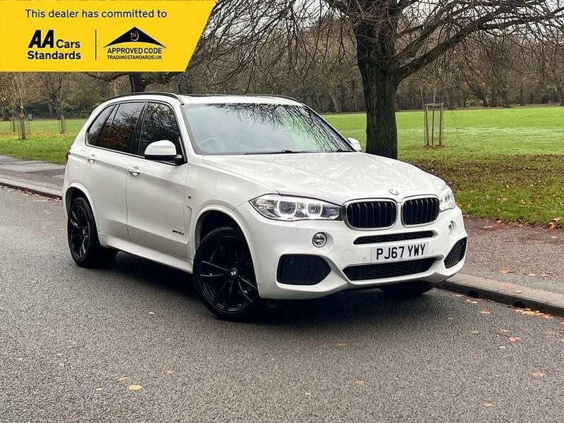White Used 2017 BMW X5 M Sport SUV | £22,995 (Good price) - Image 1/4