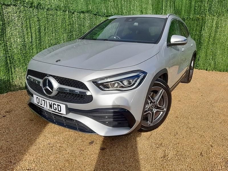 Used Mercedes GLA200 AMG line 163 HP (119 kW) 2021 Silver SUV