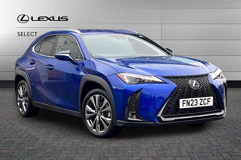 Blue Used 2023 Lexus UX 250h Sport Design Packet SUV | £22,899 (Fair price) - Image 1/3