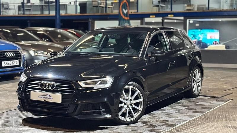 Black Used 2017 Audi A3 Sportback Black Edition Hatchback | £11,995 (Fair price) - Image 1/4