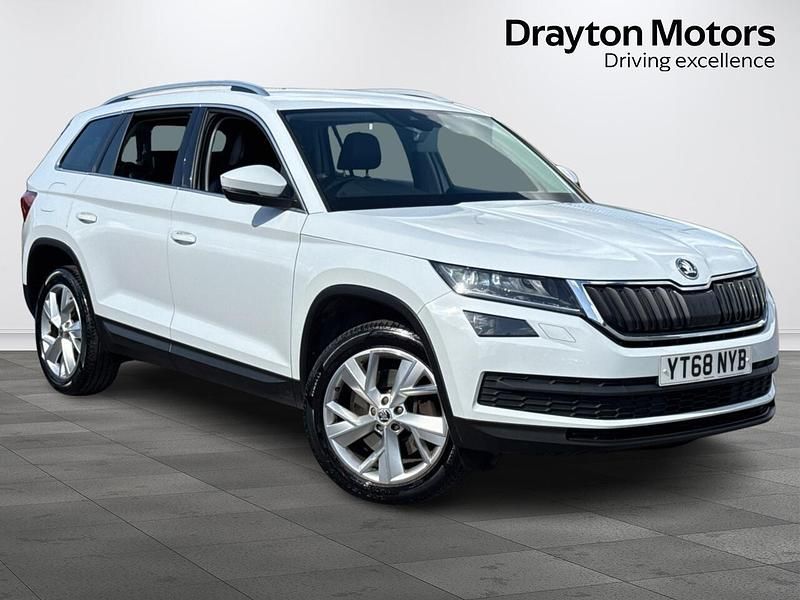Used Skoda Kodiaq 180 HP (132 kW) 2018 White SUV