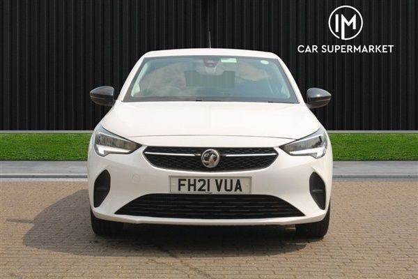 White Used 2021 Vauxhall Corsa S Hatchback | £7,485 (Good price) - Image 1/1