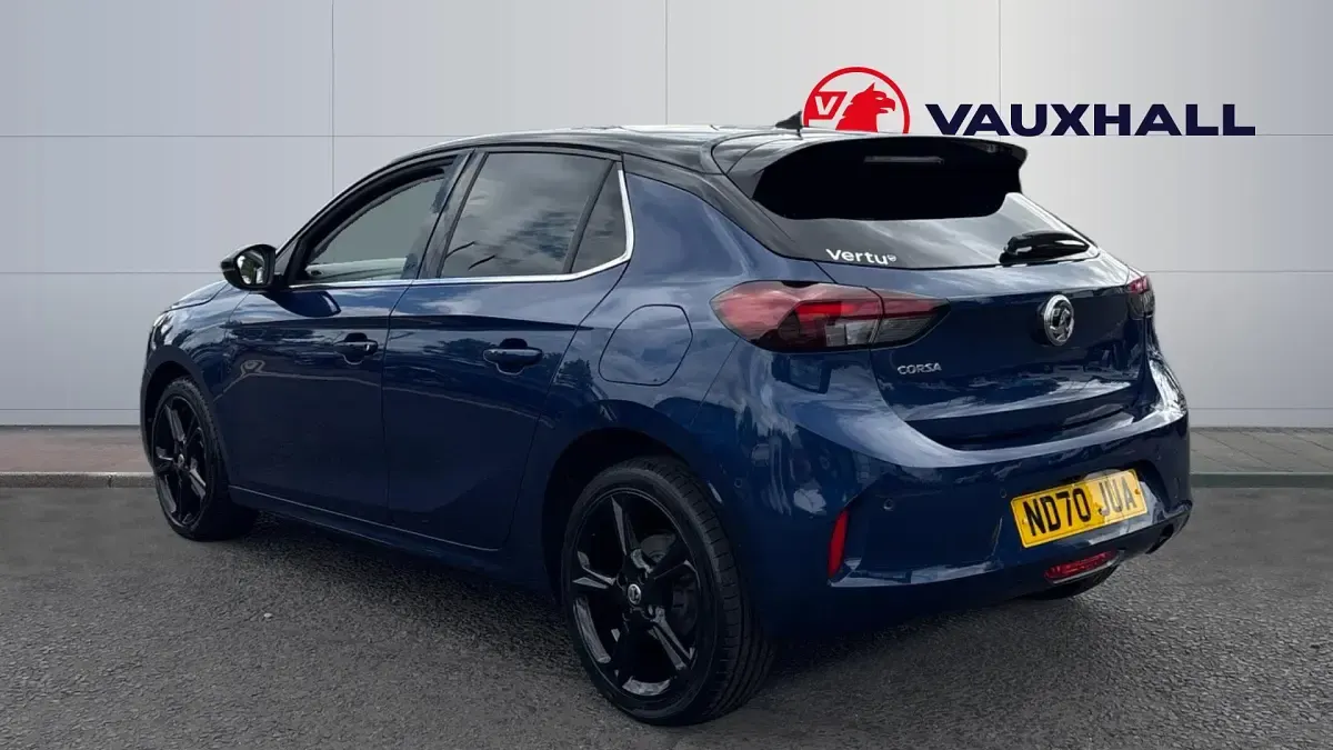 Used Vauxhall Corsa Elite 101 HP (74 kW) 2020 Blue Hatchback