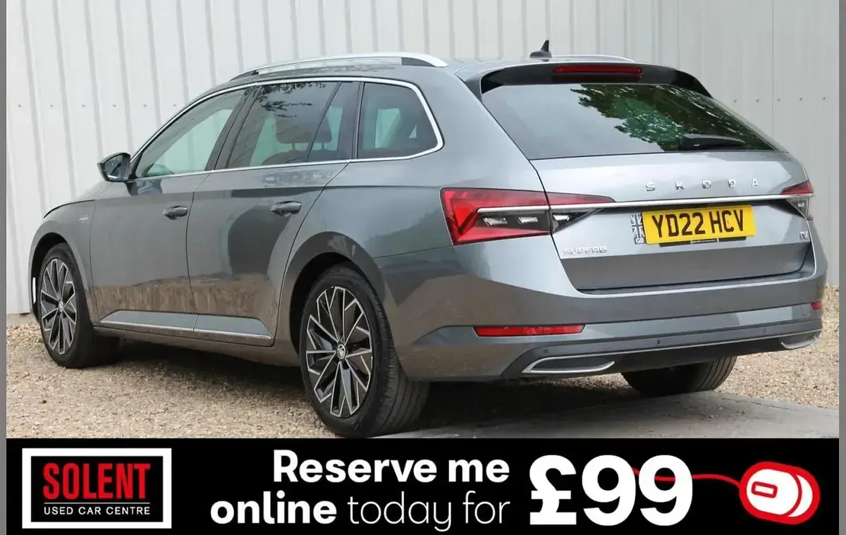 Used Skoda Superb 214 HP (157 kW) 2022 Grey Estate
