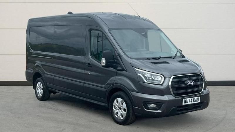 Grey Used 2024 Ford Transit Limited Van | £28,885 (A bit pricey) - Image 1/4
