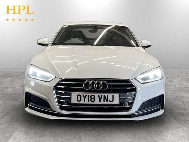 Used Audi A5 S-Line 190 HP (139 kW) 2018 White Coupe