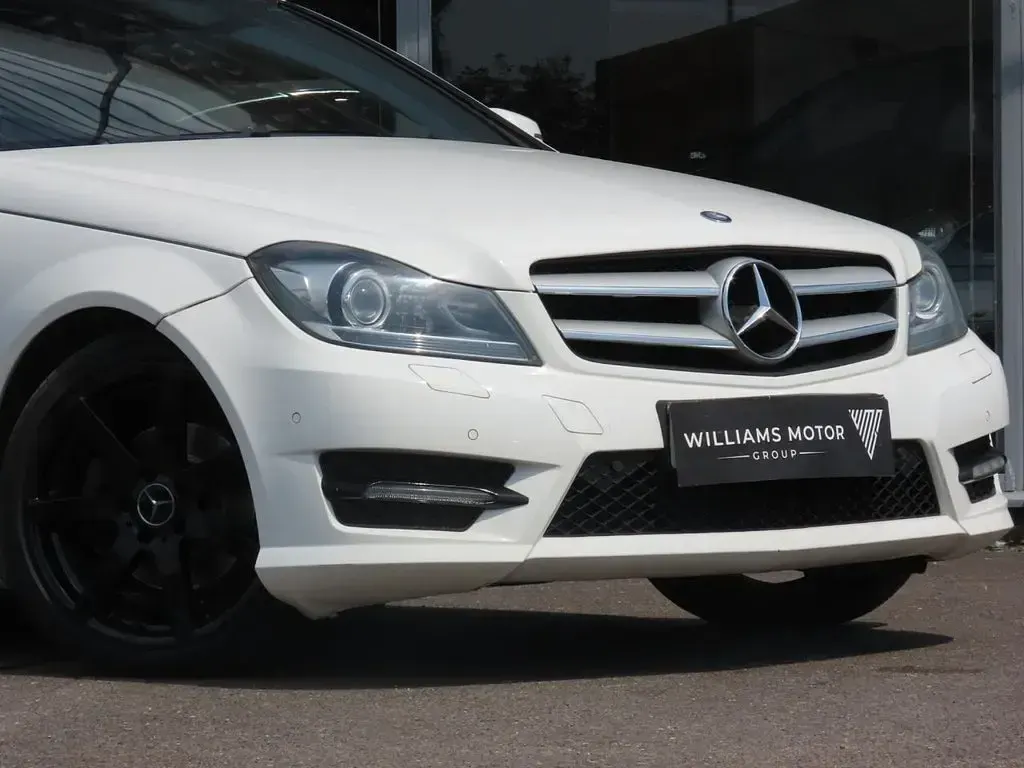 Used Mercedes C220 Sport Edition 2014 White Coupe