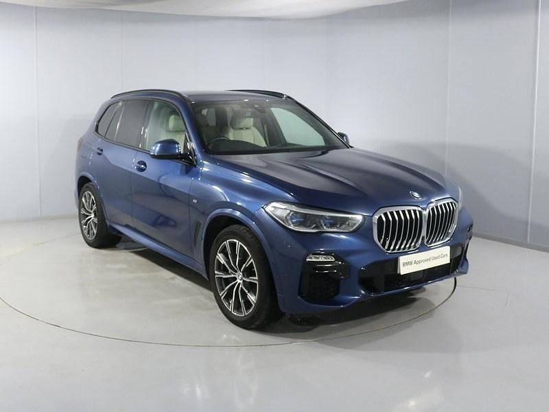 Used BMW X5 M M Sport 2021 Blue SUV