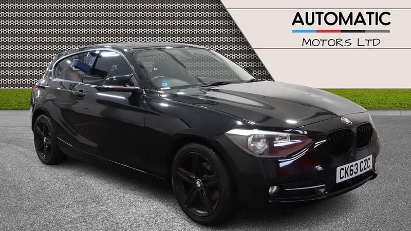 Used BMW 116 Sport Line 136 HP (100 kW) 2013 Black Hatchback