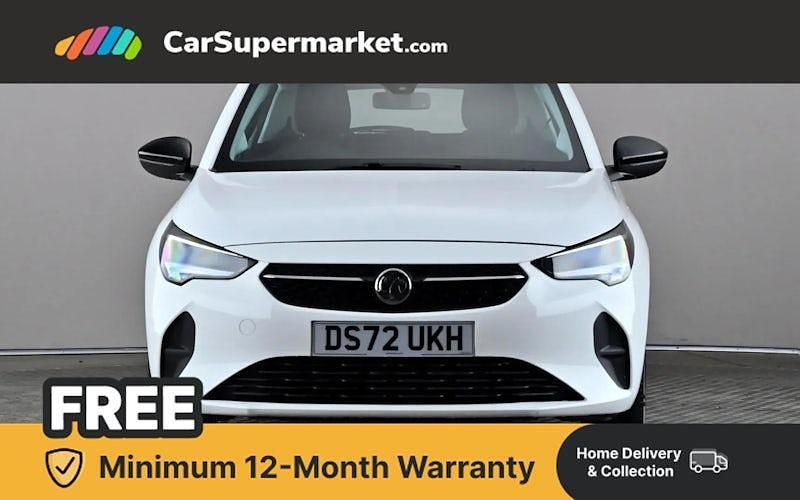 Used Vauxhall Corsa Design Edition 101 HP (74 kW) 2023 White Hatchback