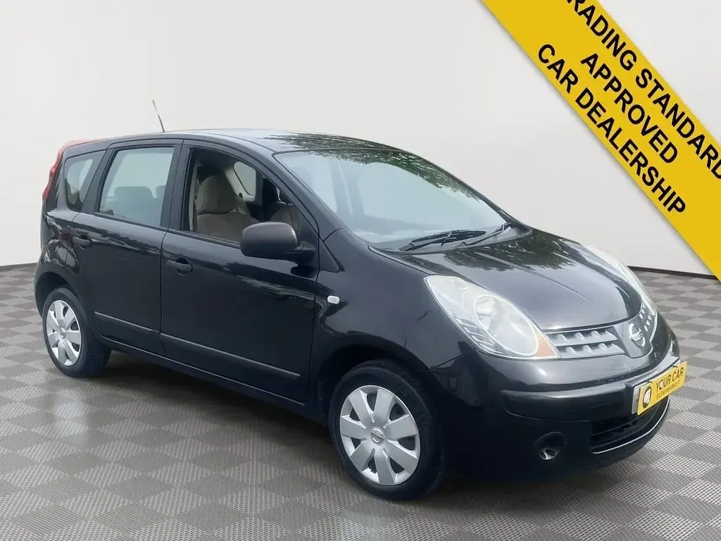 Używany Nissan Note S 87 KM (63 kW) 2008 Czarny Hatchback