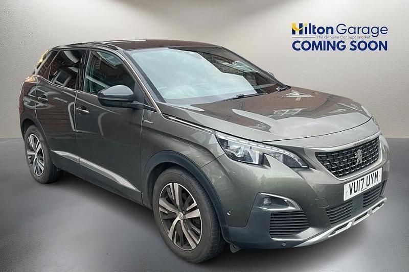 Grey Used 2017 Peugeot 3008 GT-line Hatchback | £11,250 (Fair price) - Image 1/1