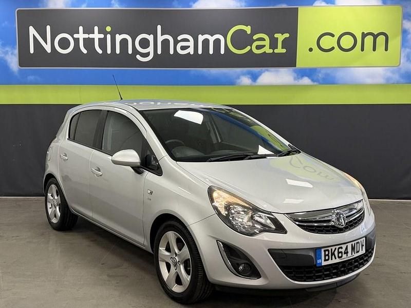 Used Vauxhall Corsa 100 HP (73 kW) 2014 Silver Hatchback