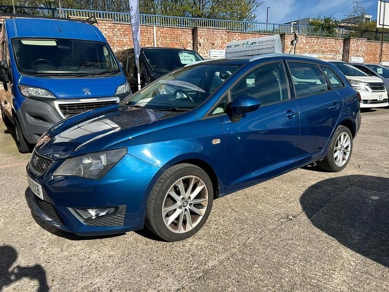 Used Seat Ibiza ST FR 105 HP (77 kW) 2014 Blue Estate