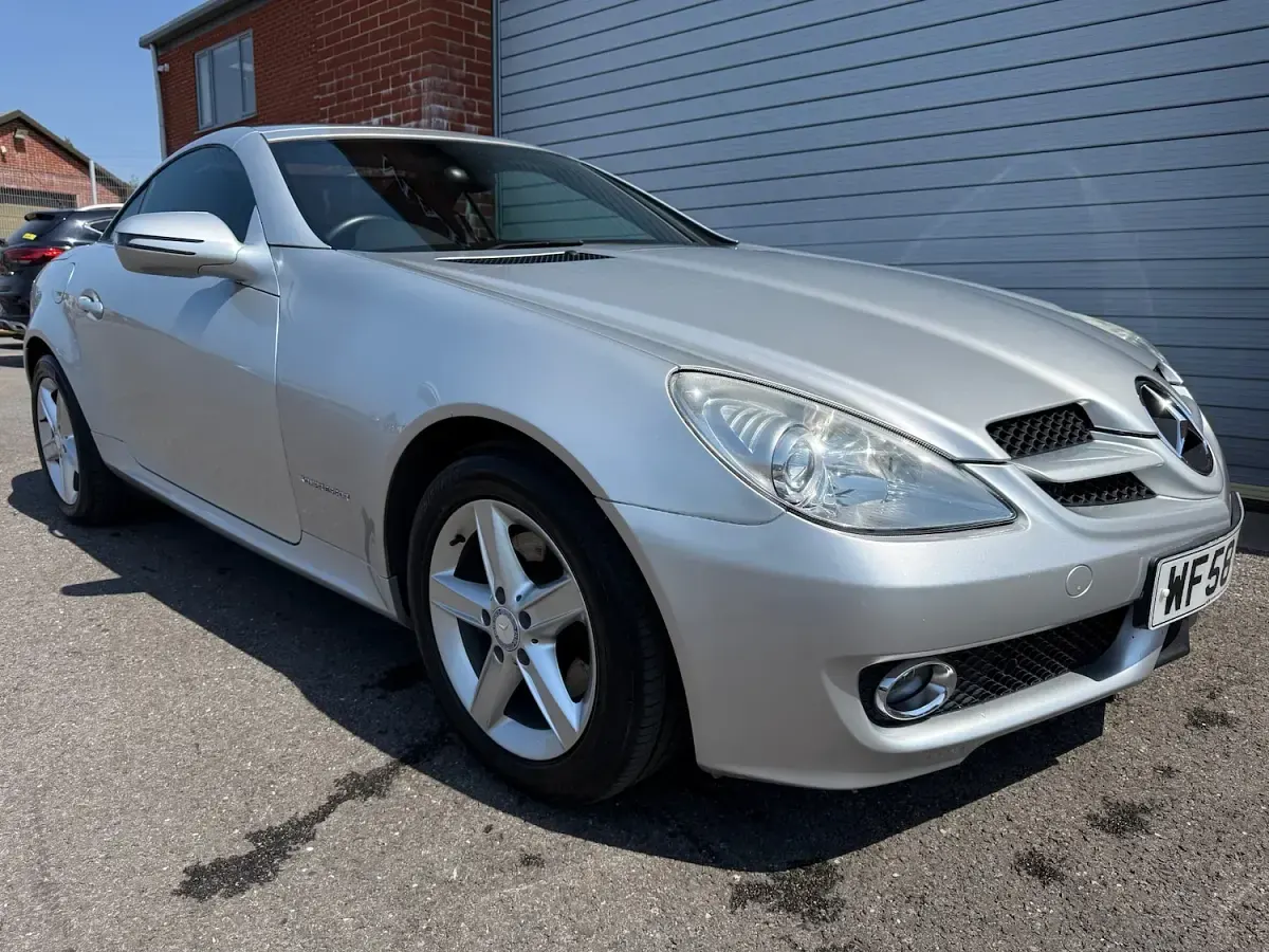 Used Mercedes SLK200 2008 Silver Cabriolet