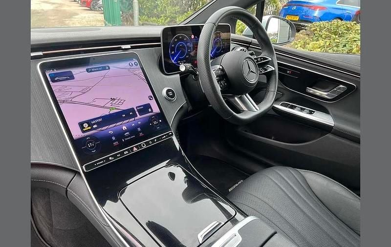 Used Mercedes EQE350 AMG line 214 kW (292 HP) 2025 Silver Sedan