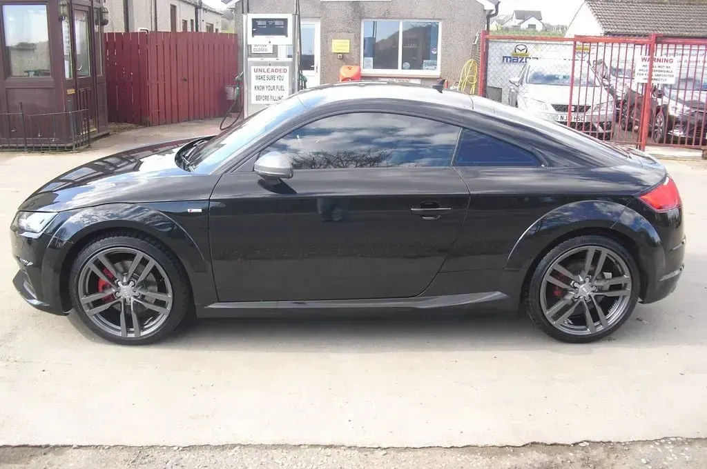 Used Audi TT S-Line 184 HP (135 kW) 2016 Black Coupe