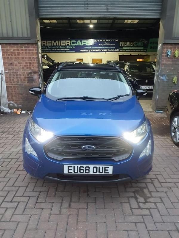 Used Ford Ecosport ST-Line 140 HP (102 kW) 2018 Blue SUV
