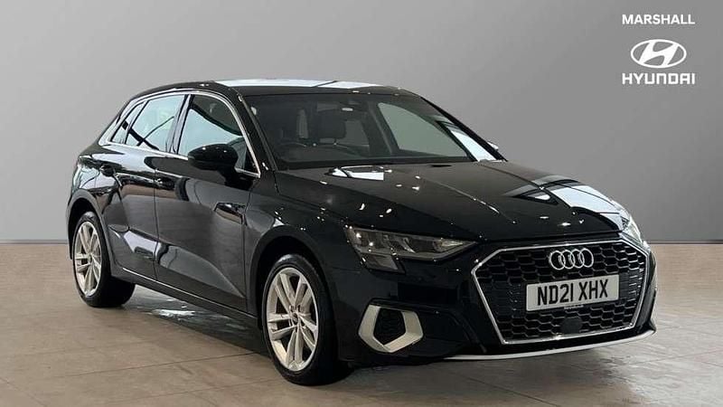 Black Used 2021 Audi A3 e-tron Sport Hatchback | £18,179 (Good price) - Image 1/4