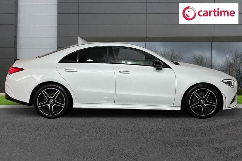 Used Mercedes CLA200 AMG Line Premium 163 HP (119 kW) 2023 White Coupe