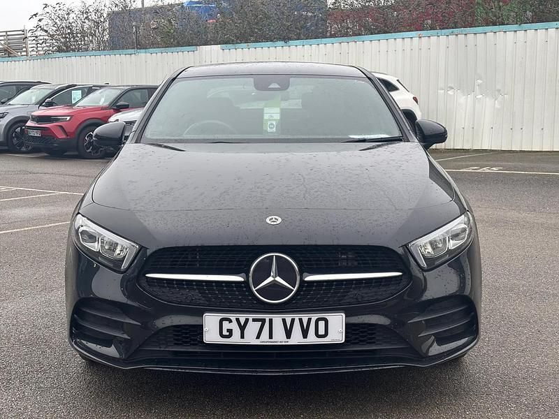 Used Mercedes A250 AMG line 218 HP (160 kW) 2021 Black Sedan