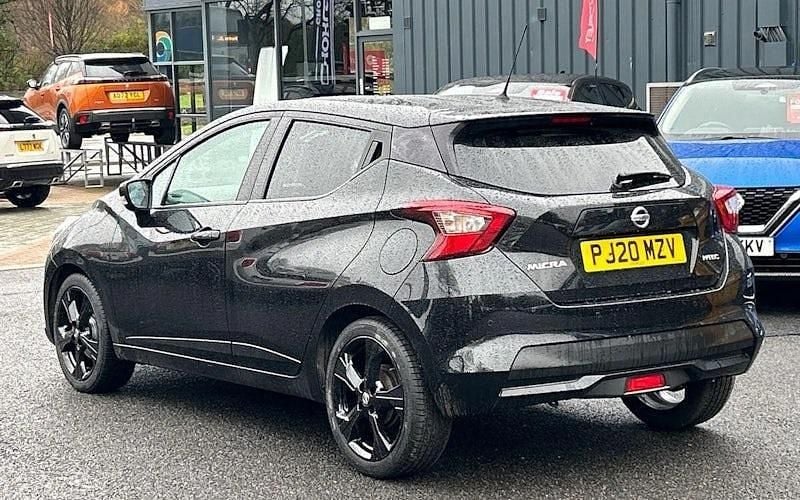 Used Nissan Micra N-TEC 101 HP (74 kW) 2020 Black Hatchback