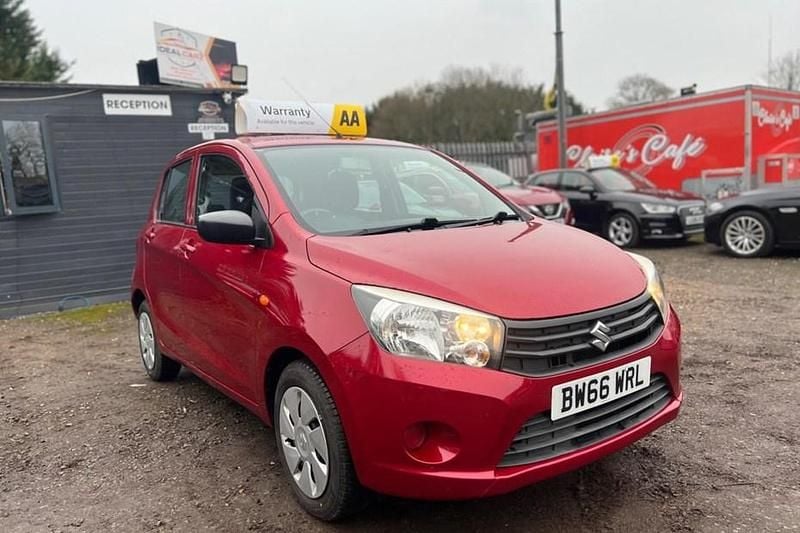 Red Used 2017 Suzuki Celerio Hatchback | £3,990 (Fair price) - Image 1/1