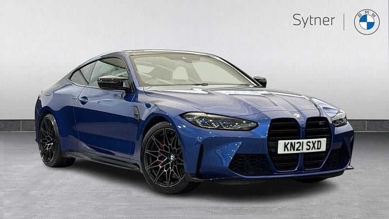 Used BMW M4 Competition Edition 503 HP (369 kW) 2021 Blue Coupe