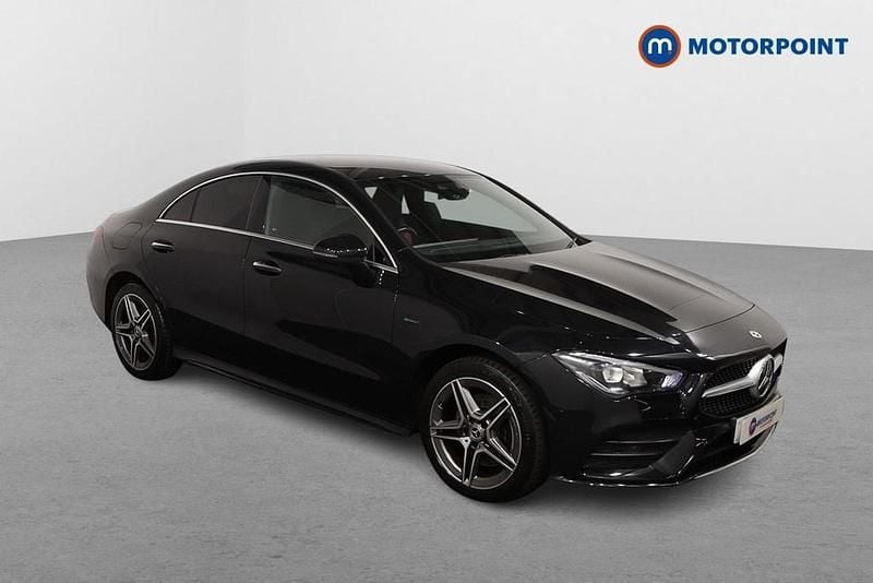 Black Used 2021 Mercedes CLA250e AMG Line Premium Sedan | £21,349 (Fair price) - Image 1/4
