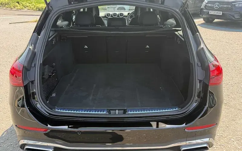 Used Mercedes C300 AMG line 258 HP (189 kW) 2025 Black Estate