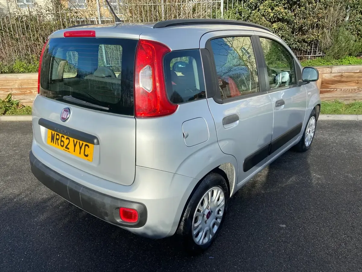 Used Fiat Panda Easy 85 HP (62 kW) 2012 Silver Hatchback
