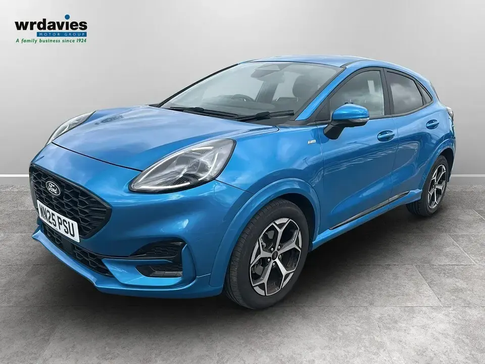 Used Ford Puma ST-Line 125 HP (91 kW) 2025 Digital aqua blue SUV