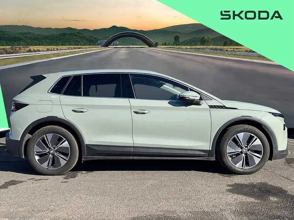 Used Skoda Elroq 154 kW (210 HP) 2025 Timiano green SUV