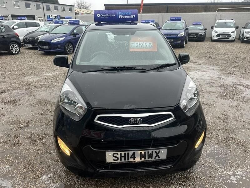 Used Kia Picanto 68 HP (50 kW) 2014 Black Hatchback