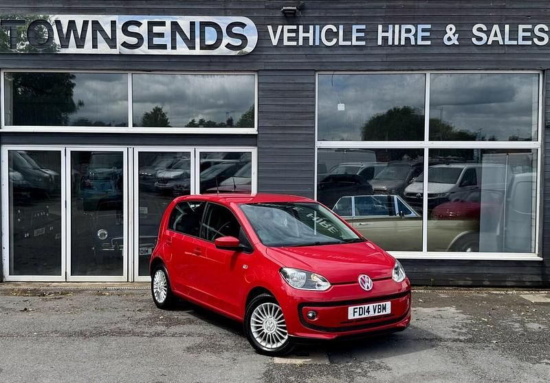 Red Used 2014 VW up! high up! Hatchback | £3,995 (Fair price) - Image 1/4